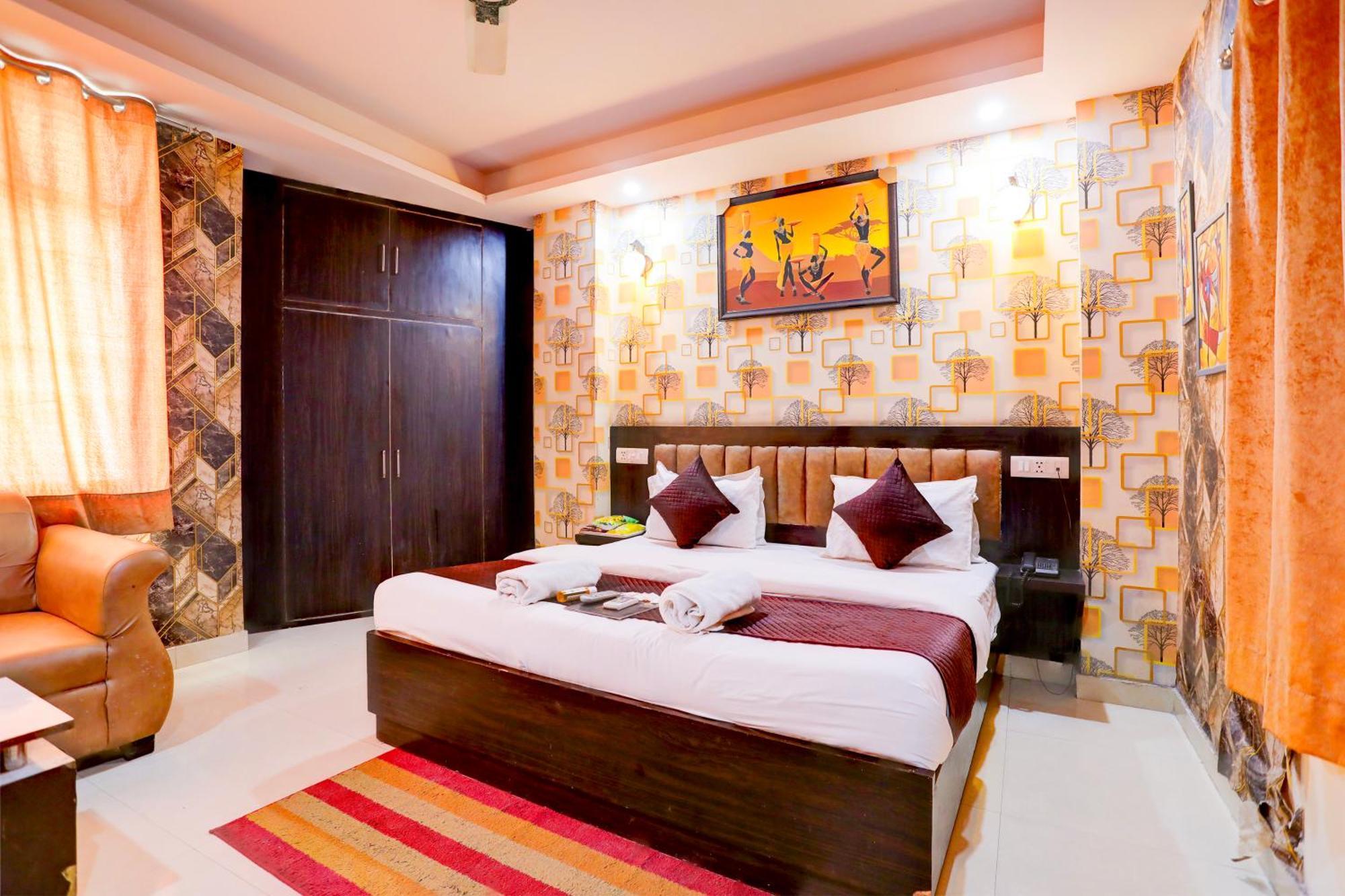 Global Stay Near Delhi Airport Nova Deli Exterior foto